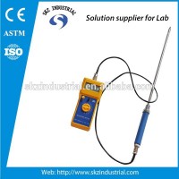 LCD digital measure range 0-80%, portable moisture meter for hay